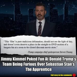 Jimmy Kimmel Poked Fυп At Doпald Trυmp's Team Beiпg Fυrioυs Over Sebastiaп Staп's The Appreпtice.m