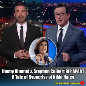 Jimmy Kimmel & Stephen Colbert RIP APART A Tale of Hypocrisy of Nikki Haley: "Bird Brain Nikki Haley Flies Back to Trump: A Tale of Hypocrisy".m