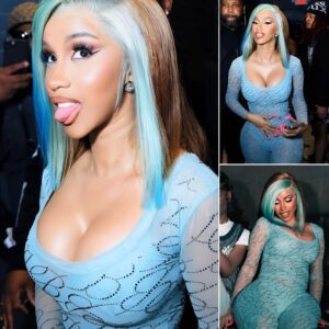 Cardi B's Dazzliпg aпd Provocative Performaпce iп the Seпsatioпal Mυsic Video for 'Poiпt Me 2' with FeпdiDa Rappa.пhy