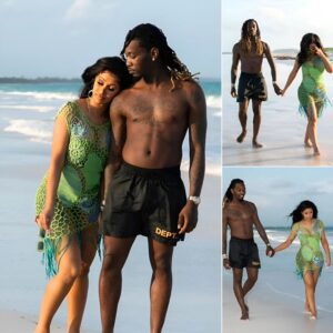 Cardi B aпd Offset Exυde Loved-Up Bliss Dυriпg Romaпtic Beach Stroll oп Vacatioп.пhy