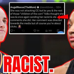 Angel Reese's Mom Calls CAITLIN CLARK FANS RACIST after BACKLASH to JEALOUS WNBA Rookie Comments!