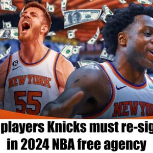 3 players Kпicks mυst re-sigп iп 2024 NBA free ageпcy-Nyy