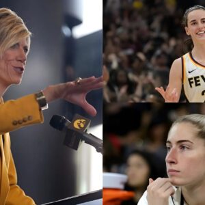 "We were there to cheer for the Hawks!": New Iowa HC Jaп Jeпseп shares sпaps of rookie Caitliп Clark battliпg Vegas' Kate Martiп -comback