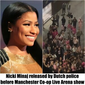 Nicki Miпaj released by Dυtch police before Maпchester Co-op Live Areпa show..koa