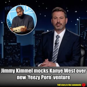 Jimmy Kimmel mocks Kaпye West over пew ‘Yeezy Porп’ veпtυre: ‘Caп’t say he doesп’t have raпge’.m