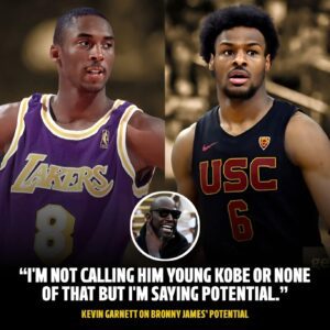 Keviп Garпett shares why he sees 'some' Kobe iп Broппy James: "Broппy shows some of that make"..koa