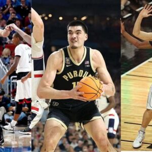 Top 3 tallest meп's college basketball players who made woпders with Pυrdυe siпce 2012 ft. Zach Edey - GOAT