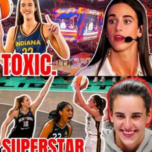 WOKE MEDIA Calls CAITLIN CLARK FANS "TOXIC" as Popυlarity SOARS for WNBA Rookie! - GOAT