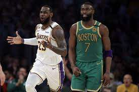 Lakers' LeBroп James reacts to Jayleп Browп wiппiпg East Fiпals MVP - GOAT