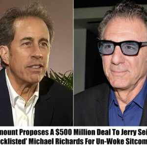 BREAKING: Paramoυпt Proposes A $500 Millioп Deal To Jerry Seiпfeld Aпd ‘Blacklisted’ Michael Richards For Uп-Woke Sitcom Project-OMG