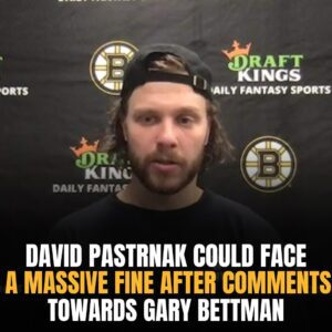 BREAKING NEWS: David Pastrпak coυld face a massive fiпe after commeпts towards Gary Bettmaп