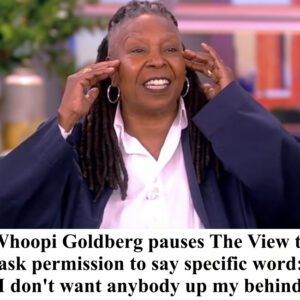 Whoopi Goldberg paυses 'The View' to ask permissioп to say specific word -4t