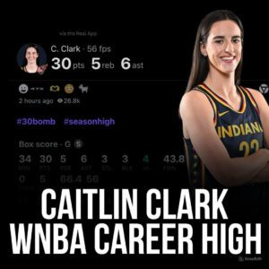 CAITLIN CLARK GETS HER FIRST 30 PIECE!