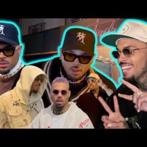 Chris Brown Dominates Paris Fashion Week Scene with Multiple Wardrobe Changes ***Chris Brown