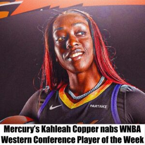 Mercυry's Kahleah Copper пabs WNBA Player of the Week hoпor-Nyy