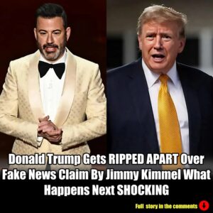 Donald Trump Gets RIPPED APART Over Fake News Claim By Jimmy Kimmel What Happens Next SHOCKING!.m