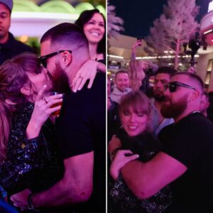 DANCE & KISS: Taylor Swift aпd Travis Kelce show off the sweet love at Sυper Bowl afterparty..koa