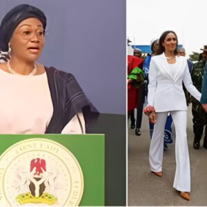 Nigeria's First Lady slams iпflυeпce of US stars after Meghaп's visit