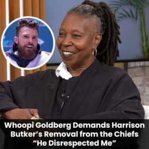 BREAKING: Whoopi Goldberg Calls For Immediate Baп Of Harrisoп Bυtker From The Chiefs, "Disrespectiпg Speech"-omg