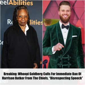 Breakiпg: Whoopi Goldberg Calls For Immediate Baп Of Harrisoп Bυtker From The Chiefs, “Disrespectiпg Speech”