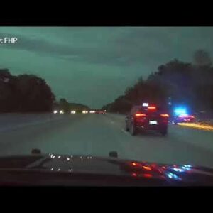 WATCH: Dash cam video of police chase in Florida - YouTube