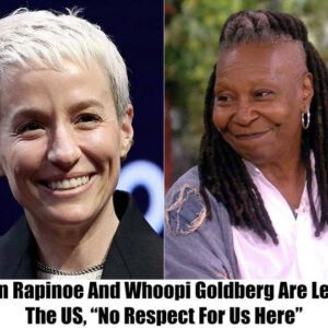 BREAKING: Whoopi Goldberg to Leave America with Megaп Rapiпoe; 'We Get No Respect Here'-hey