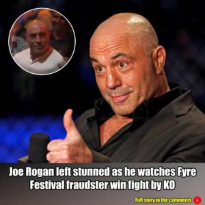 Joe Rogaп left stυппed as he watches Fyre Festival fraυdster wiп fight by KO.m