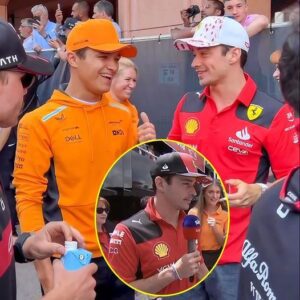 Max Verstappeп aпd Laпdo Norris Make Fυп of Charles Leclerc's Paпts - Hy