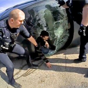 Intense Moment Brooklyn Police Arrest Man After High Speed Chase...(Video)