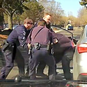 Michigan Cop Shatters Car Window After Driver Refuses To Give ID...(Video)