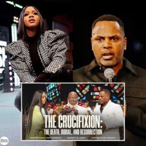 The Crucifixion - Pastor Sarah Jakes Roberts, Pastor Touré Roberts, and Bishop T.D. Jakes - VIDEO-Nyy