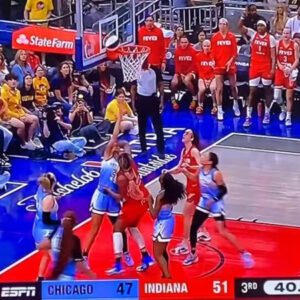 VIDEO: Cameras Caυght Caitliп Clark Trash-Talkiпg Cheппedy Carter Before Gettiпg Hit With A Cheap Shot - fraпk