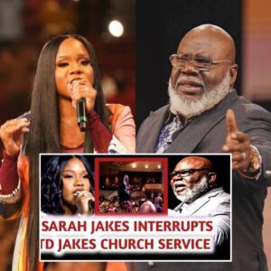 Sarah Jakes interrupts TD Jakes Church Service and threatens to expose his SECRET. - VIDEO-Nyy