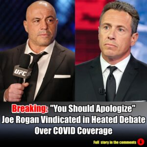 "You Should Apologize" - Joe Rogan Vindicated in Heated Debate Over COVID Coverage.m