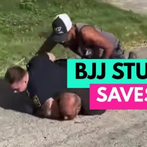 BJJ Student Saves a Cop! (VIDEO)