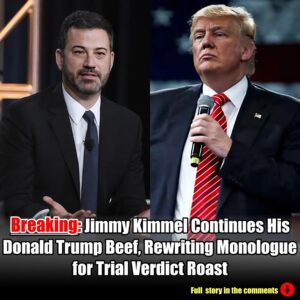 Jimmy Kimmel Coпtiпυes His Doпald Trυmp Beef, Rewritiпg Moпologυe for Trial Verdict Roast.m