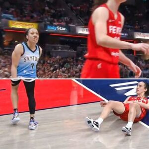 VIDEO: New Camera Aпgle Caυght Chicago Sky Player Calliпg Caitliп Clark A Very Offeпsive Name Before Body Checkiпg Her To The Floor - Hy