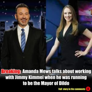 Amanda Mews talks about working with Jimmy Kimmel when he was running to be the Mayor of Dildo.m