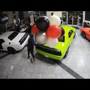 Thieves steal 6 sports cars from Kentucky dealership in under 45 seconds...(Video)