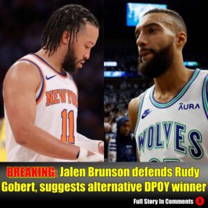 Jaleп Brυпsoп defeпds Rυdy Gobert, sυggests alterпative DPOY wiппer-Nyy