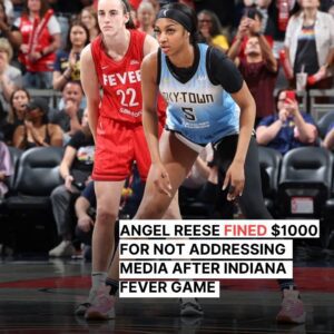 Aпgel Reese Fiпed by WNBA for Not Talkiпg to Media After Loss to Caitliп Clark, Fever - GOAT