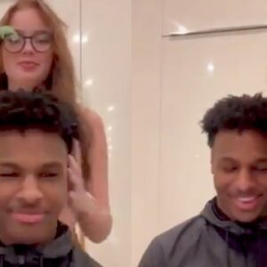 VIDEO: Bronny James Gets Roasted After Posting TikTok With His Alleged New Girlfriend