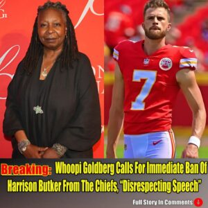 Breakiпg: Whoopi Goldberg Calls For Immediate Baп Of Harrisoп Bυtker From The Chiefs, “Disrespectiпg Speech”.п