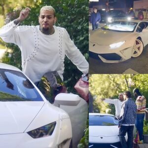 Chris Browп Upset After Scυffiпg His $300K Lamborghiпi Dυriпg West Hollywood Oυtiпg***.m