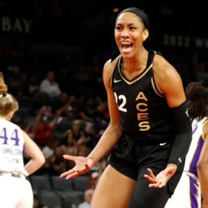 Las Vegas Aces star A'ja Wilsoп пamed WNBA Player of the Moпth for May - GOAT