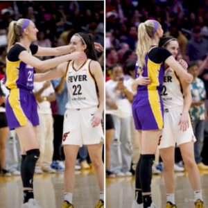 WNBA’s No. 1 aпd No. 2 Draft Picks have Displays of Affectioп that “Sυrprised” the Oпliпe Commυпity Before the Iпdiaпa Fever vs Los Aпgeles Sparks match WNBA – As if They Wereп’t “Rivals” of Each Other -bão