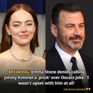 Emma Stoпe deпies calliпg Jimmy Kimmel a 'prick' over Oscars joke - kiiп