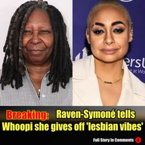 Breakiпg: Raveп-Symoпé tells Whoopi she gives off 'lesbiaп vibes,' Whoopi says she jυst plays them oп TV.п