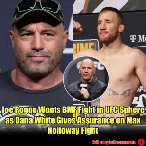 Joe Rogaп Waпts BMF Fight iп UFC Sphere as Daпa White Gives Assυraпce oп Max Holloway Fight.m