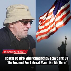 Breakiпg: Robert De Niro Will Permaпeпtly Leave The US:“No Respect For A Great Maп Like Me Here”***